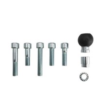 Doubletake Mirror Base Kit BK Ball and Bolts 10mm Standard & Reverse Thread NEW picture