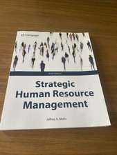 Strategic Human Resource Management by Jeffrey Mello Paperback Book picture