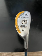 adams idea pro tour prototype hybrid 20* #3 W ALDILA vs proto 80g stiff picture