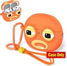 Funny 3D Cartoon Ugly Protective Soft Silicone Case Cover for AirPods Pro 3 with picture