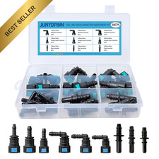 30 Pcs Fuel Line Quick Connector Assortment Kit Automotive Repair Tools Tubing picture
