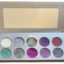 Trend Beauty Glitter Palette 10 Shades Multicolor High-Pigment Eyeshadow, New picture