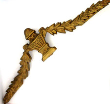 Architectural  Salvage Carved Wooden Gold Painted 20