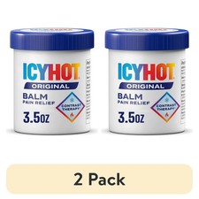 2 Pack Icy Hot Original Muscle & Joint Pain Relief Balm with Menthol 3.5oz picture