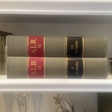 Lot of 4 American Law Reports Annotated Volumes - Vintage Ex Lib Law picture
