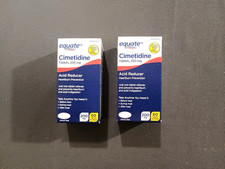 (Lot of 2) EQUATE CIMETIDINE TABLETS 200 MG/ ACID REDUCER HEARTBURN RELIEF picture