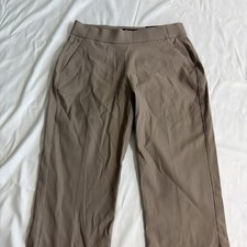 NWT Simply Vera Vera Wang Womens XS Khaki Mid Rise Ankle Pants picture