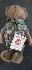 Boyds Bear, The Head Bean Collection, Best Dressed Series, Military, jointed picture