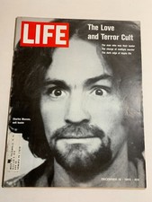 LIfe Magazine December 19 1969 Charles Manson Cover M0009 picture