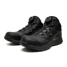 MIZUNO All-Mighty LSIII 74M BOA F1GA2603 99 Black Width 3E Safety Shoes picture