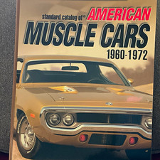 Krause Standard Catalog of American Muscle Cars 1960-1972 9th HC Gunnell picture