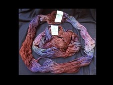 NOS Great Adirondack Yarn 100% Silk Delight 7.4Ounces 546 Yards  HD in CINNAMON picture