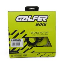 Galfer 180mm Wave MTB Disc Brake Rotor - Center Lock, High Carbon Stainless picture