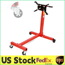🚩1000LB Engine Stand Vehicle Engine Block Stand 360 Degree Rotating Hea picture