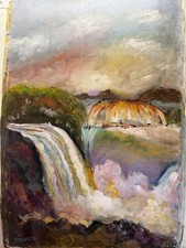 Art Victor Kozlov Roll of Canvas 24 -36 Niagara Falls New York picture