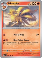MP Reverse Holofoil - Ninetales OBF - 029/197 Obsidian Flames picture
