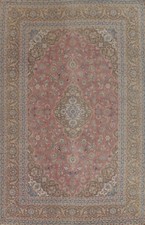 Vintage Traditional Floral Ardakan Area Rug 9'x13' for Living Room Handmade Rug picture