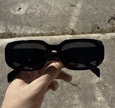 Black Prada Symbole Sunglasses With Case And Box picture