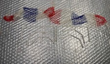 Subbuteo Spares Euro 96 Pair of Goals Official Vintage picture