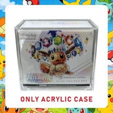 Pokemon ETB Acrylic Display Case for Elite Trainer Box Magnetic 99% UV Rejection picture