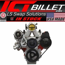 LS Truck - Alternator and LS1 Camaro Power Steering Pump Bracket Kit Turnbuckle picture