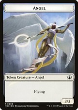 Angel (3/3 Flying) MTG Commander March of the Machine Token NM x4 - Magic Card picture