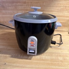 Zojirushi 6 Cup Rice Cooker Black NHS-10 Tested Works with Power Cord picture