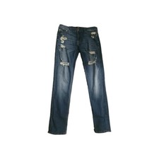 Hollister Co Denim Skinny Jeans Blue, Size 32x34 picture