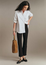 Sezane Women's Ciara Trouser Pants in Black Size US 6 - NWT picture