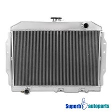 Fits 1971-74 AMC Matador 3-Row Tri Core Racing Aluminum Cooling Radiator picture