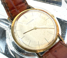 Juvenia Ultra Slim Watch Vintage Swiss Mid Century Modern Calatrava Thin Manual picture