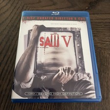 Saw V - Unrated Director's Cut (Blu-ray 2008, 2-Disc Set) MAKE AN OFFER picture