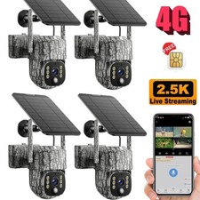 4G Cellular Trail Camera with SIM Card  360° View Live Streaming 4W Solar Panel picture