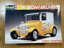 Vintage Revell '26 Sedan Delivery Street Demons 1:25 Model Kit #7391 Open Box picture