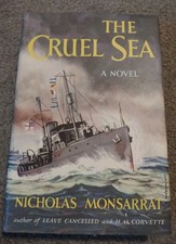 The Cruel Sea Nicholas Monsarrat Hardcover Book 📚 Dust Jacket WWII Naval Knopf  picture