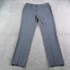 Bonobos Pants Mens 31x30 Grey Slim Fit Wool Blend Stretch Business Trousers picture
