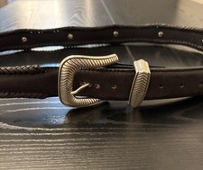 **CUSTOM** 1926 Oregon Trail Silver Commemorative Half Dollar Belt picture
