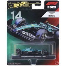 Hot Wheels Premium 2025 Aston Martin Aramco Formula One Team #14 Fernando Alonso picture