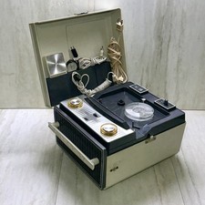 Vintage RCA Victor 1YB-11 Snap-Load Tape Cartridge Recorder Bundle w/ Case Mic picture