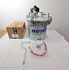 Binks 2.8 Gallon Pressure Tank Zinc Plated Double Regulator 83C-221 picture