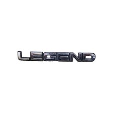 OEM 1991-1993 Acura Legend Coupe Trunk LEGEND Silver Emblem KA8 1 Piece picture