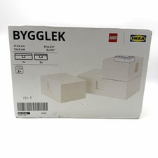 LEGO IKEA BYGGLEK 3 Box Set With Lid (703.721.86) NWT Unopened Sealed picture