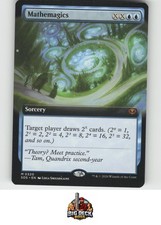 MATHEMAGICS (EXTENDED ART) SECRETS OF STRIXHAVEN MAGIC: THE GATHERING NM/M picture