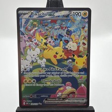 PIKACHU EX 2026 POKEMON 30TH CELEBRATION #149/128 SPECIAL ILLUSTRATION RARE picture