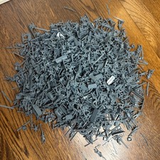 1/72 Scale WW2 German Soldiers Plastic Figures Loose Lot 500+ Lot picture