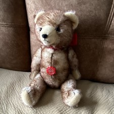 Vintage Hermann Teddy Original Bear West Germany Jointed Working Growler Tag 18” picture