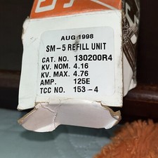 S&C SM-5 Fuse Refill Unit 130200R4 125E  New Surplus 153-4  USA picture