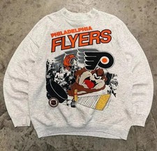 Vintage NHL Hockey Philadelphia Flyers Looney Tunes crewneck sweatshirt picture