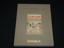 2008 FINE BOOKS & MANUSCRIPTS HARDCOVER BOOK BY SOTHEBY'S - R 719B picture