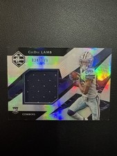 Panini 2020 Limited CeeDee Lamb Rookie Jumbo Jerseys RJ-CL /199 Damage READ picture